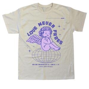 Love, never feeds unisex T-shirt